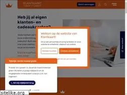 Sites similar to klantkaart.nl