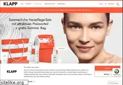 Sites similar to klapp-cosmetics.com