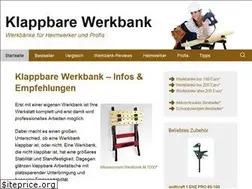 Sites similar to klappbare-werkbank.com