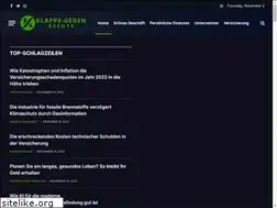 Sites similar to klappe-gegen-rechts.de