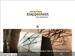 Sites similar to klappentextmag.de