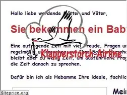 Sites similar to klapperstorch-airline.de