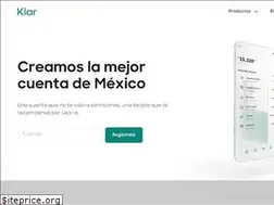 Sites similar to klar.mx