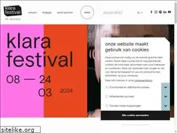 Sites similar to klarafestival.be