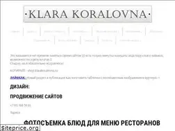 Sites similar to klarakoralovna.ru