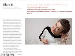 Sites similar to klaralinthe.de