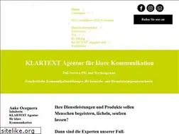 Sites similar to klartext-pr.de