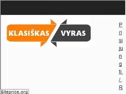 Sites similar to klasiskasvyras.lt