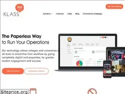 Sites similar to klassapp.com