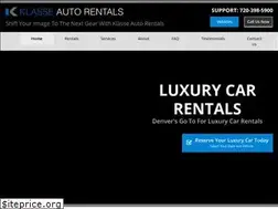Sites similar to klasseautorentals.com