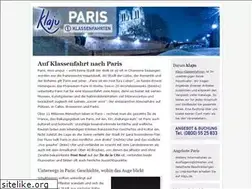 Sites similar to klassenfahrt-nach-paris.de