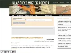 Sites similar to klassieke-agenda.nl