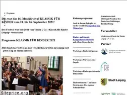 Sites similar to klassik-fuer-kinder-leipzig.de