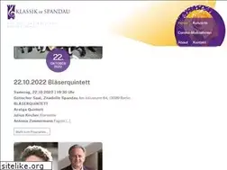 Sites similar to klassik-in-spandau.de