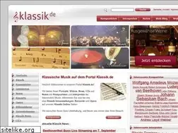 Sites similar to klassik.de