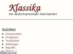 Sites similar to klassika.info