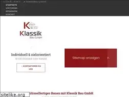 Sites similar to klassikbau-gmbh.de