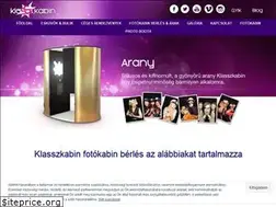 Sites similar to klasszkabin.hu