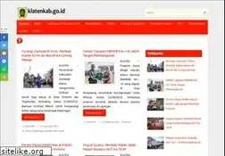 Sites similar to klatenkab.go.id