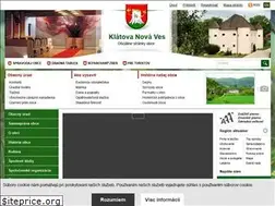 Sites similar to klatovanovaves.sk