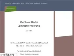 Sites similar to klaukezimmer.de
