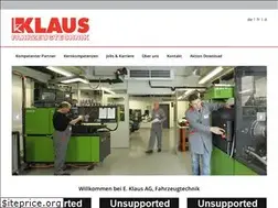 Sites similar to klaus-ag.ch
