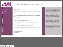 Sites similar to klaus-burger-steinmetz.de