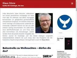 Sites similar to klaus-doerre.de