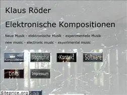 Sites similar to klaus-roeder.org