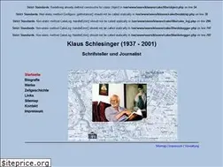 Sites similar to klaus-schlesinger.de