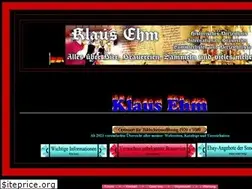Sites similar to klausehm.de