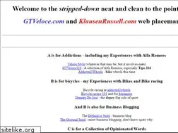 Sites similar to klausenrussell.com