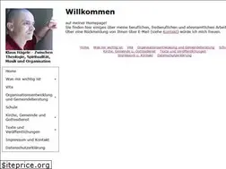 Sites similar to klaushaegele.de