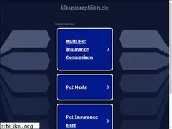 Sites similar to klausisreptilien.de