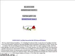 Sites similar to klausjans.de