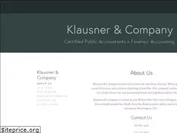 Sites similar to klausner-cpa.com