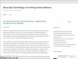 Sites similar to klausnji.wordpress.com
