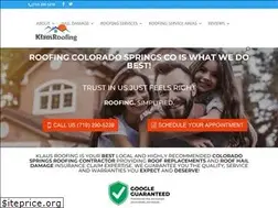 Sites similar to klausroofingcolorado.com