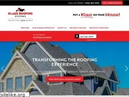 Sites similar to klausroofingsystems.com