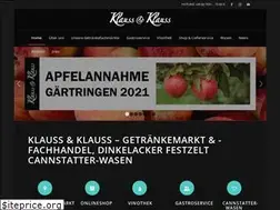 Sites similar to klauss.de
