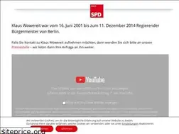 Sites similar to klauswowereit.de