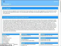Sites similar to klaveet.nl