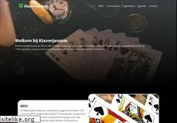 Sites similar to klaverjasunie.nl