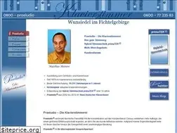 Sites similar to klavierstimmer-wunsiedel.de