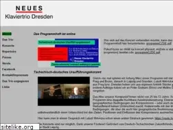 Sites similar to klaviertrio.net