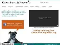 Sites similar to klawspawsandhooves.com