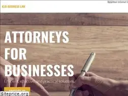 Sites similar to klbbusinesslaw.com