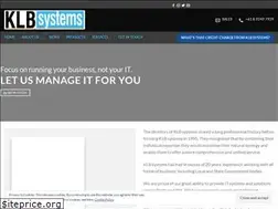Sites similar to klbsystems.com
