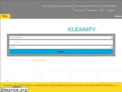 Sites similar to kleanify.com