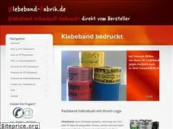 Sites similar to klebeband-fabrik.de